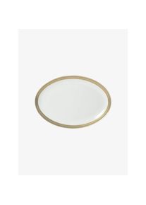 Bernardaud Servierplatte Augusta grün/klein gemustert