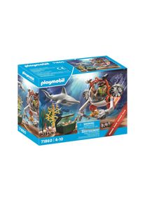 Playmobil , Konstruktions-Spielset »Action Heroes Schatzsuche mit U-Boot 71860«