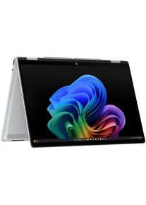 HP , Notebook »Omnibook X Flip 14 Next Gen AI PC BN4J2EA«, / 14 Zoll, AMD, Radeon Graphics, Active Pen Support, Webcam , silberfarben ,...