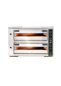 GMG Pizzaofen Grande PG66DE 6+6 33cm 400V Doppelkammer Pizzaofen 10 - 12 Pizzen | Flammkuchenofen | Lahmacun Ofen, Gastronomie-Bedarf