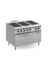 MBM Elektroherd Dexion Lux 980 - 120/90 quadratische Kochfelder mit Elektrobackofen 26 kW, Gastronomie-Bedarf