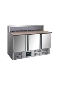 SARO Pizzatisch, 3 Türen, Modell GIANNI PS 903 | Pizzakühltisch, GastroHeld