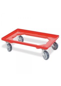 Transportroller rot, Gastronomie-Bedarf