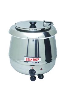 Edelstahl-Suppentopf ST-100 INOX, beheizt bis 90°C, 400W/230V, Gastronomie-Bedarf