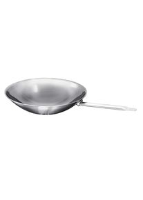 Sus Wok-Pfanne Trigon, 3-Schicht-Material, mit Rundboden, 36cm, ca. 7,00 l Liter, Gastronomie-Bedarf