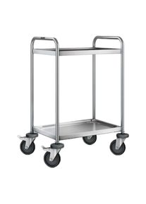 Blanco B.PRO Servierwagen SW 6 x 4-2, stahlverzinkte Rollen, Gastronomie-Bedarf