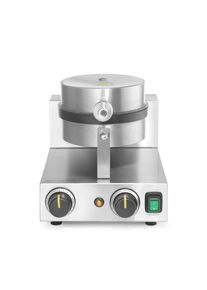 Hendi Waffeleisen rund, 230V/1000W, 250x491x(H)285mm, Gastronomie-Bedarf