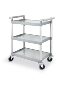 Hendi Servierwagen Polypropylen - 800 x 410 x 950 mit 3 Borde, Gastronomie-Bedarf