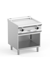 MBM Elektrogrillplatte Dexion Lux- 700 - 70/73 glatt, verchromt - 10 kW | Griddleplatte | Plancha Grill | Bratplatte, Gastronomie-Bedarf