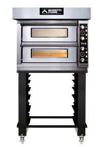 Nordcap Moretti Pizzaofen iDeck 72.72 DIGITAL Doppelkammer Pizzaofen 7 - 9 Pizzen | Flammkuchenofen | Lahmacun Ofen, Gastronomie-Bedarf