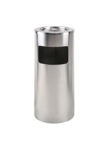 Abfalleimer / Standascher 202 AS (Edelstahl) f&uuml;r Gastro & Gewerbe