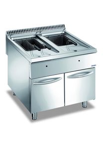 MBM Gastro Gas-Fritteuse Dexion Lux 980 - 80/90 18+18 Liter / Friteuse