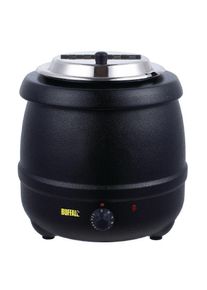 Suppentopf Buffalo 10 Liter schwarz, Gastronomie-Bedarf