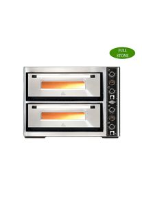 GMG Pizzaofen Classic Lux PF7070L 4+4 33cm 400V Doppelkammer Pizzaofen 7 - 9 Pizzen | Flammkuchenofen | Lahmacun Ofen, Gastronomie-Bedarf