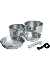 Topf-Set »5-teilig«, Aluminium , silberfarben , Campingaz