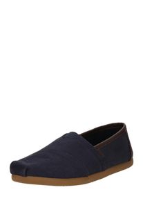 Toms Shoes TOMS, Hommes Espadrilles, bleu marine / brun foncé