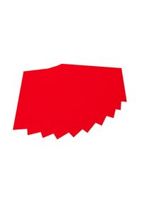 Bastelfilz 150g/m² hochrot 20x30cm 10 Blatt