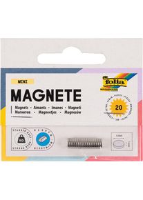 Magneti Mini Ø6x1mm 20 pezzi