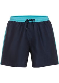 feel good Herren Badeshorts marine-t&uuml;rkis