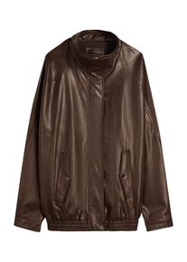 Bershka, Femmes Veste mi-saison, brun foncé
