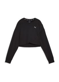 Puma Sportsweatshirt 'CLOUDSPUN' Damen, schwarz / weiß, Größe S