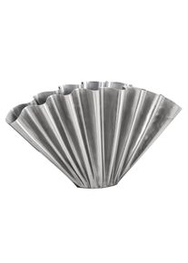 Vase HDFlood Breit Gebürstetes Silber-Finish house doctor