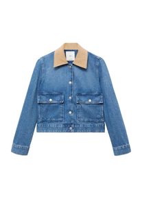 Mango, Femmes Veste mi-saison 'Adara', bleu denim