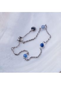 Holzkern Armbänder Damen Silber und Aventurin