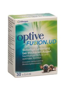 OPTIVE Fusion Goutte Opht Monodosen, 30 x 0.4 ml