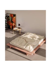 Karup Design Bettgestell »Bettgestell JAPAN BED Futonbett aus FSC -zertifiziertem Massivholz«, (Mit Lattenrost), zeitlos, bequem & in mehreren Farben und...