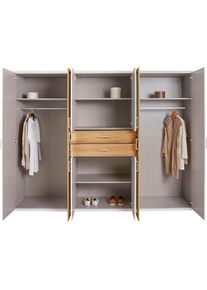 Kleiderschrank »Diver Drehtürenschrank mit Spiegel, 180, 225 o. 270cm breit«, Bestseller Schlafzimmerschrank wahlweise 3 Innenausstattungen , wimex