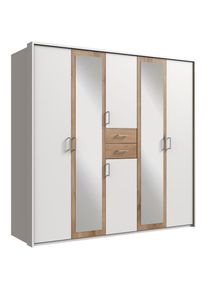 Kleiderschrank »Diver Drehtürenschrank mit Spiegel, 180, 225 o. 270cm breit«, Bestseller Schlafzimmerschrank wahlweise 3 Innenausstattungen , wimex