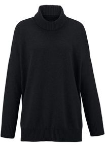 Peter Hahn - Pullover aus 100% Kaschmir, schwarz, Gr. 44, Kaschmir