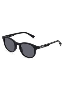 Lacoste Kids L3644S | Occhiali da sole unisex| Panto | Montatura: Plastica nero opaca | Colore del vetro: grigio