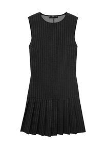 Mango, Femmes Robe 'JOLIE', gris chin&eacute; / blanc