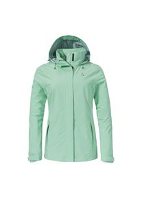 Schöffel Schöffel , Outdoorjacke »Jacket Gmund L«, (1 St.), mit Kapuze, Winddicht, wasserabweisend, atmungsaktiv Übergangsjacke , Komplett getapte Nähte mit...