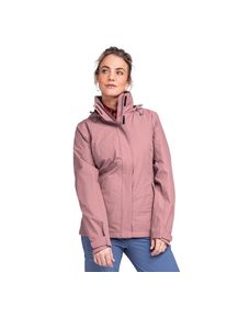 Schöffel Schöffel , Outdoorjacke »Jacket Gmund L«, (1 St.), mit Kapuze, Winddicht, wasserabweisend, atmungsaktiv Übergangsjacke , lila , Komplett getapte...