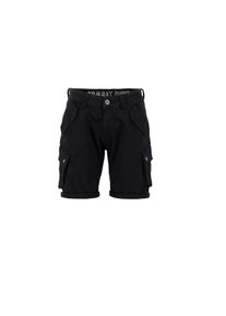 Alpha Industries, Hommes Pantalon cargo 'Combat', noir / blanc