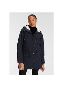 Jack Wolfskin , Funktionsparka »NEW DUNVILLE«, mit Kapuze, Wärmend, winddicht, Übergangsjacke , blau , Wasserabweisend und winddicht: Perfekt für...