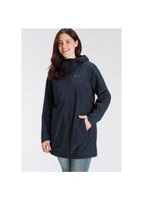 Jack Wolfskin, Unisex, Funktionsparka &raquo;SOLAIA PARKA W&laquo; mit Kapuze W&auml;rmend, winddicht, &Uuml;bergangsjacke, night blau, 42, Funktionsparka von Jack Wolfskin