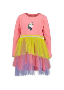 Blue Seven , Jerseykleid, mit Tüllvolants und Einhorn-Motiv , rosa , Bequemes Shirtkleid von Blue Seven