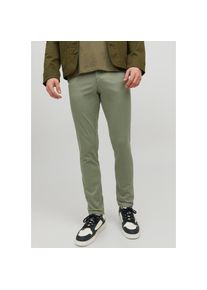 Jack & Jones Jack & Jones , Chinos »JPSTMARCO mit Stretchkomfort und schmalem Bein« mit Reissverschluss , grün , Herren-Chino von Jack & Jones