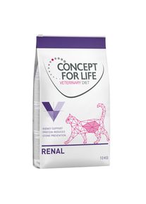 10kg Veterinary Diet Renal Concept for Life Trockenfutter für Katzen