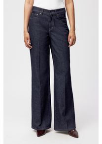 Drykorn RETAIN Boot-Cut Jeans in Mid-Blue Denim in blau, Größe 26x32