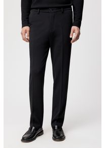 Drykorn AJEND-RGLR Konfektionierte Hose in technischem Gabardine in schwarz, Größe 30x34