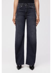 Drykorn MEDLEY Mid-Waist Jeans in Dark-Grey Denim in grau, Größe 25x34