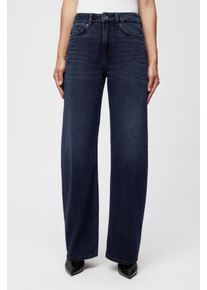 Drykorn MEDLEY Mid-Waist Jeans in Dark-Blue Denim in blau, Größe 27x32