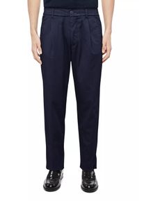 Drykorn CHASY Casual Hose mit Bundfalte in Satin in blau, Größe 29x32