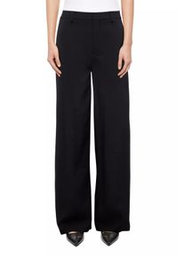 Drykorn DESK Hose mit Barrel-Leg in Techno-Twill in schwarz, Größe 25x32