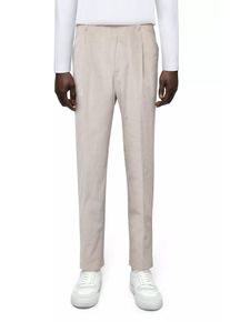 Drykorn CHASY Casual Hose mit Bundfalte in Baumwoll-Cord in beige, Größe 31x32